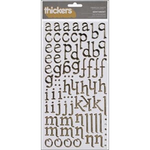 Thickers Sentiment Gold Foil