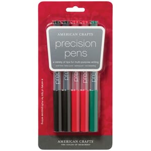 Precision Pen Set - 5 pk - Christmas