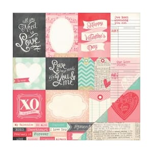 Paper - Specialty - CP - Love Notes - Cut Outs - Book of Lov