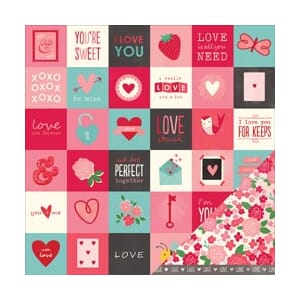 Paper - Patterned - PB - Yours  Truly - Sweet Nothings