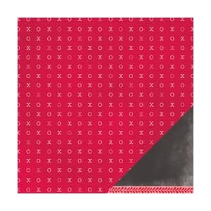 Paper - Patterned - PB - Yours  Truly - First Kiss