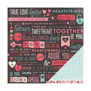 Paper - Patterned - PB - Yours  Truly - Love You