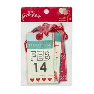 Embellishments - PB - Yours Truly - Tags 12 pc