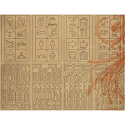 Tim Holtz, Grungeboard- Iconic