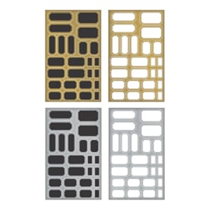 Metallic Stickers, Labels