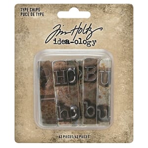 Idea-ology Tim Holtz Type Chips (TH94031)