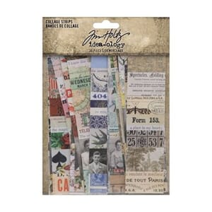 "Idea-ology Tim Holtz Collage Strips (TH94328)
Tim Holtz Col