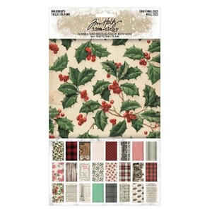 Idea-ology Tim Holtz Backdrops / Christmas 2023 (TH94346)