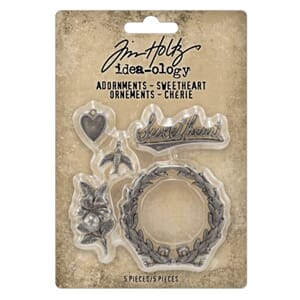 "Idea-ology Tim Holtz Adornments Sweetheart (TH94363)
Tim Ho