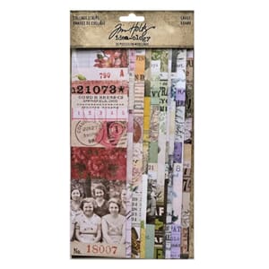 "Idea-ology Tim Holtz Collage Strips Large (TH94367)
Tim Hol