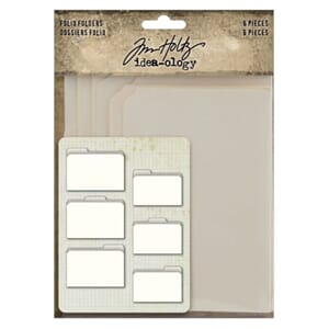 "Idea-ology Tim Holtz Folio Folders (TH94370)
Tim Holtz Foli