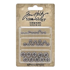 "Idea-ology Tim Holtz Screw Heads (TH94371)
Tim Holtz Screw