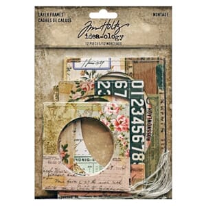 "Idea-ology Tim Holtz Layer Frames Montage (TH94372)
Tim Hol