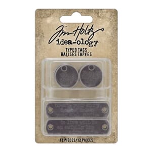 "Idea-ology Tim Holtz Typed Tags (TH94382)
Tim Holtz Typed T