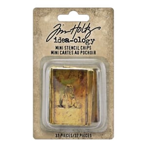 "Idea-ology Tim Holtz Stencil Chips Mini (TH94383)
Tim Holtz