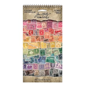 "Idea-ology Tim Holtz Sticker Book Postmarked (TH94387)
Tim