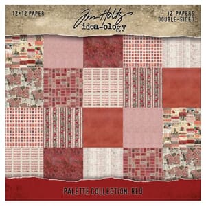Idea-ology Palette Collection 12x12 Inch Red (TH94456)
