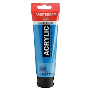 Amsterdam Standard 120ml, 572 Primary cyan