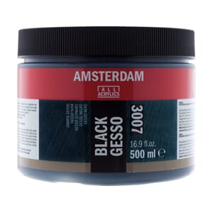 Amsterdam Gesso Black 3007 - 500ml