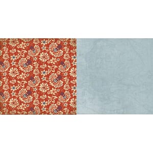 12x12 paper - Serene - Two-sided heavy-weight textured cards