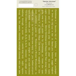 Believe - Petite Diction sticker