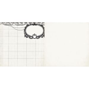 12x12 paper - Elegant Two - Two-sided heavy-weight textured