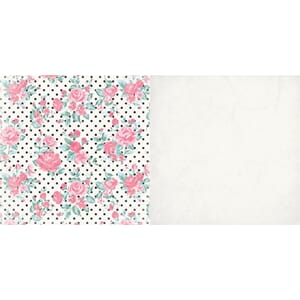 """12x12"""" Rosette - 25 Two-sided heavy-weight textured ca