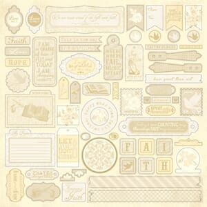 Faith - 12x12 Details sticker