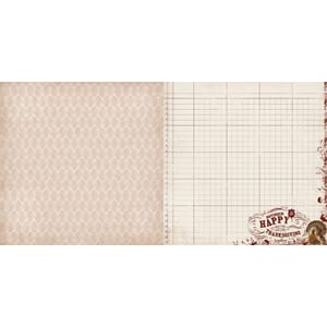 Grateful - Bountiful- 12x12 patterned paper