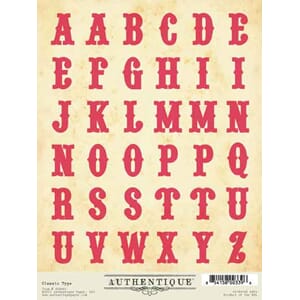 Uncommon -Classic type stickers