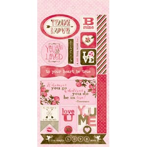 Components die-cut accents