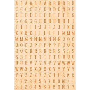 Gathering Petite type square - Orange