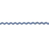 bazzill bånd, Blue Rick Rack 1,5mm -  50% RABATT
