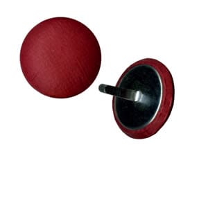 bazzill paper brads 20 mm Pomegranate -  50% RABATT