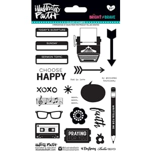 Bright & Brave - Clear Stamps - 6 pakker
