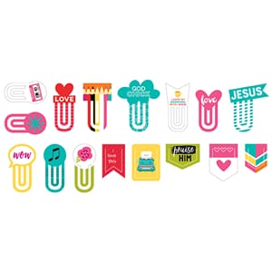 Bright & Brave - Designer Clips - 6 pakker