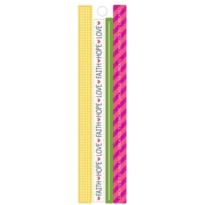 Basics - Colorful Washi Stickers - 6 pakker