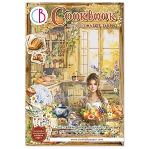 Ciao Bella Cookbook A4 Junk Journal Ephemera Book (32pcs) (C