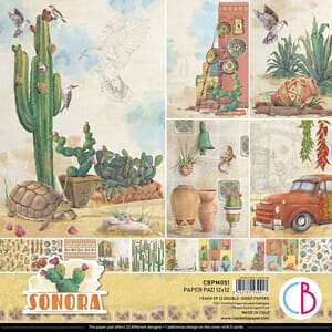 "Sonora Paper Pad 12""x12"" 12/Pkg"