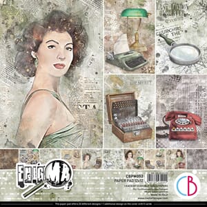 "Enigma Paper Pad 12""x12"" 12/Pkg"