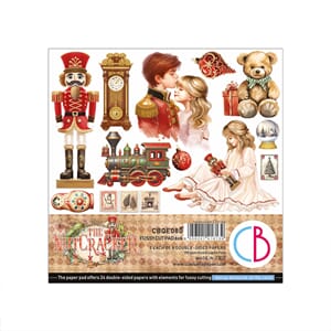 Ciao Bella The Nutcracker 6x6 Inch Fussy Cut Pad (24pcs) (CB