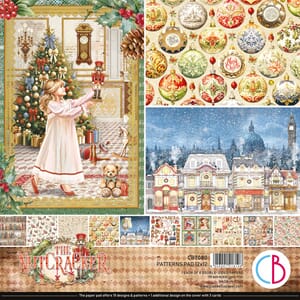 Ciao Bella The Nutcracker 12x12 Inch Patterns Pad (8pcs) (CB
