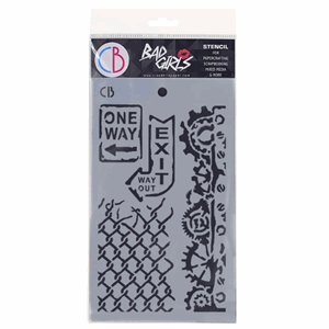 "Texture Stencil 5""x8"" One Way"