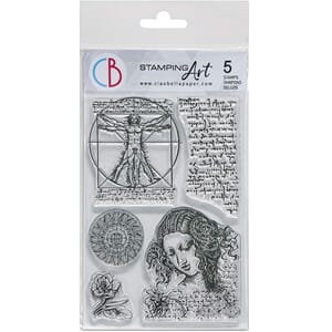 "Clear Stamp Set 4""x6"" Codex Leonardo"