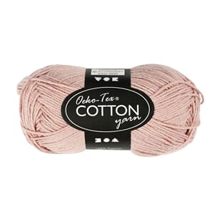 Øko-Tex Bomullsgarn, pulver, nr. 8/4, L: 170 m,