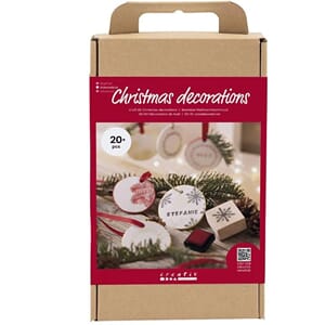 DIY Kit Julepynt, Selvherdende leire, 1