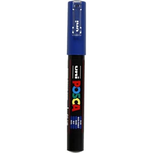 Uni Posca Tusj, blue, ekstra fin, 1stk, 0,7 mm, PC-1M