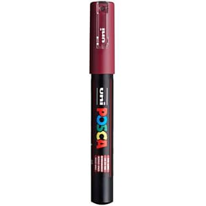 Uni Posca Tus, red wine, ekstra fin, 1stkj, 0,7 mm, PC-1M