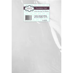 Creative Expressions Foundations Vellum Bright White A4 100g