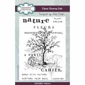 Sam Poole Nature 4 in x 6 in Clear Stamp Set - Creative Expr